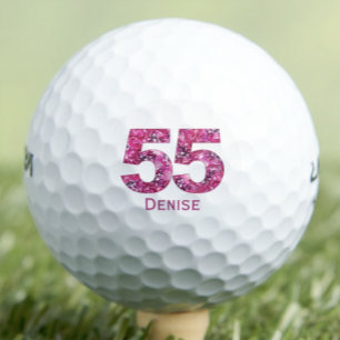 Elegantes Golfgeschenk für Tante - 55 und fabelhaf Golfball