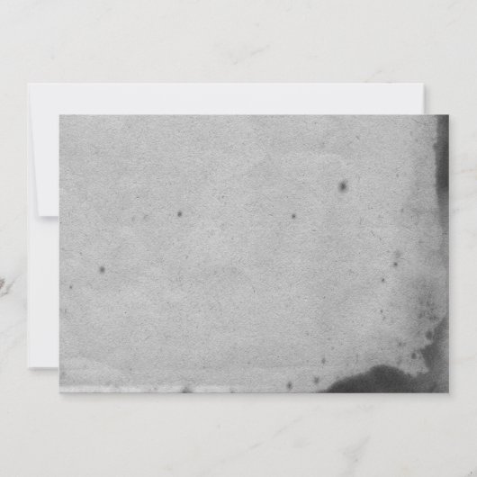 Elegantes Gothic Bat Lace Halloween-Party Einladung (Rückseite)