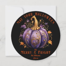 Elegantes Gothic Halloween Merry Fright Family Fot
