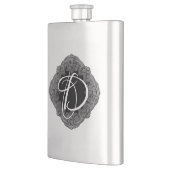 Elegantes gothisches Initial Flachmann (Links)