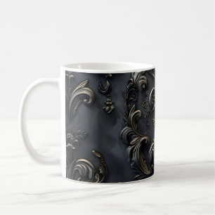 Elegantes gotisches Dekor Kaffeetasse