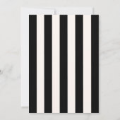 Elegantes Gotisches Halloween-Party mit Skulls Einladung (Rückseite)