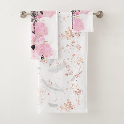 Elegantes, gotisches, originelles Badetuch-Set Badhandtuch Set (Insitu)