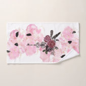 Elegantes, gotisches, originelles Badetuch-Set Badhandtuch Set (Handtuch)