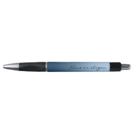 Elegantes Gradient Blue mit benutzerdefiniertem Te Kugelschreiber