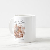 Elegantes Grandeltern Grandchildren Foto Kaffeetasse (Vorderseite Links)