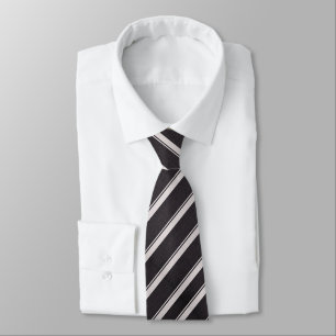 Elegantes Grau-Silber-Diagonalstreifen-Muster Krawatte