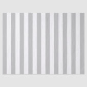 Elegantes, grau-weißes Muster Seidenpapier (Vorderseite)