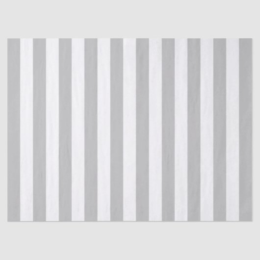 Elegantes, grau-weißes Muster Seidenpapier (Vorderseite)