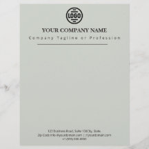 Elegantes graues Firmenlogo für professionelle Unt