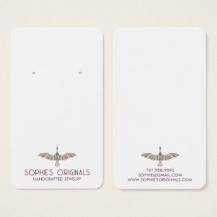 Elegantes graues Lavendel-Vogelschwarm-Display