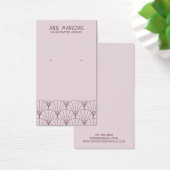 Elegantes graues Lavendelmuster (Schreibtisch)