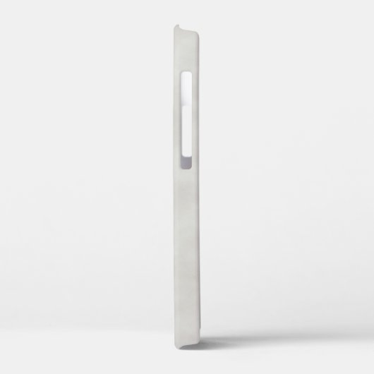 Elegantes graues Pergament mit Namen Case-Mate iPhone Hülle (Rückseite / Links)