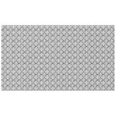 Elegantes, graviertes französisches Schwarzes Flor Tischdecke (Vorderseite (Horizontal))