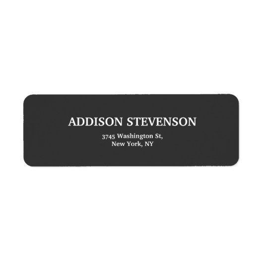 Elegantes Gray Modernes, einzigartiges Minimalisti (Vorne)