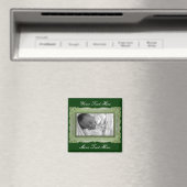 Elegantes Green Frame Magnet (In Situ (Geschirrspüler))