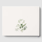 Elegantes Green Margarita Cocktail Brautparty Gästebuch (Rückseite)