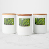 Elegantes Green Tee Label für Küchen- oder Pantry- Lebensmitteletikett (Flaschen)