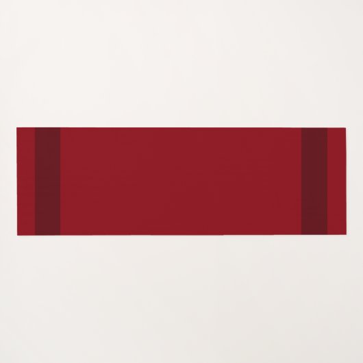 Elegantes griechisches Muster am Maroon Yogamatte (Rückseite (Horizontal))