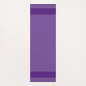 Elegantes griechisches Muster auf Violet Yogamatte (Rückseite)