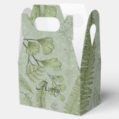 Elegantes Grün des Wassers Geschenkschachtel (Geöffnet)