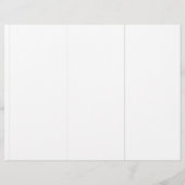 Elegantes Grün Menü und Tischnummer (Rückseite)