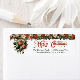 Elegantes Grün und goldene Weihnachtsbaumchen