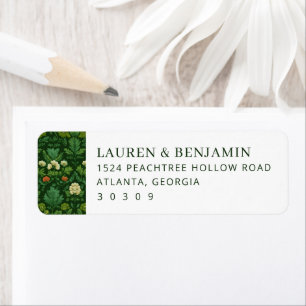 Elegantes grünes Blumendesign