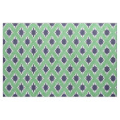 Elegantes, grünes Damast-Tribal Stoff (Yard (91,4 cm))