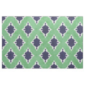 Elegantes, grünes Damast-Tribal Stoff (Fat Quarter (45,7 x 55,9 cm))
