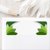 Elegantes grünes Florals-Template (Insitu)