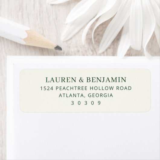 Elegantes grünes Minimalistisches (Insitu)