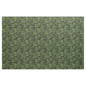Elegantes grünes schwarzes getriebenes Leder flora Stoff (Fat Quarter (45,7 x 55,9 cm))