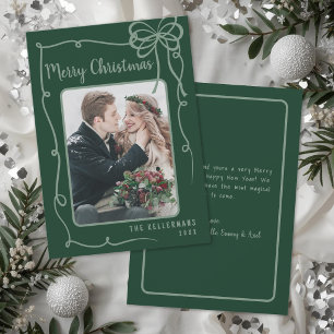 Elegantes grünes Weihnachten voller Whimsy