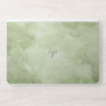 Elegantes Grünes Weiß abstraktes Aquarell