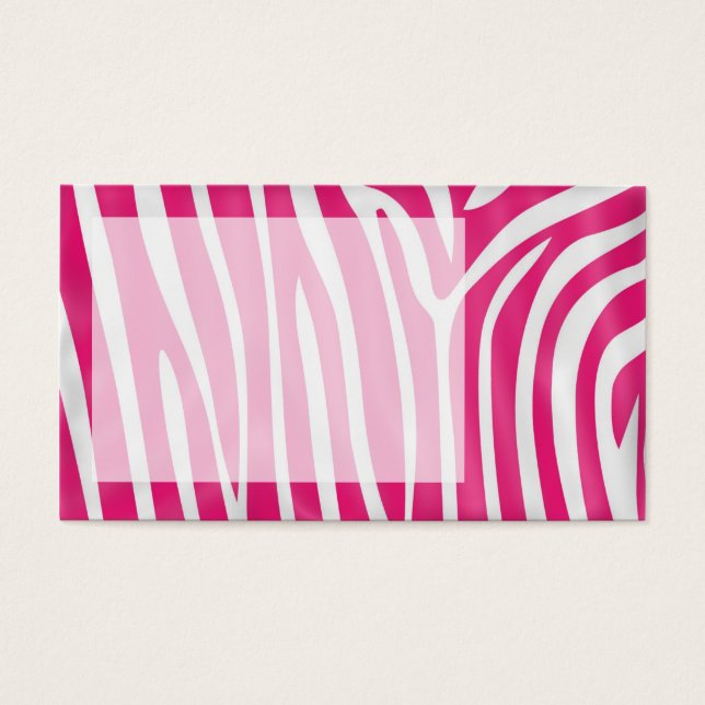 Elegantes, gürtelndes Zebramuster (Vorderseite)