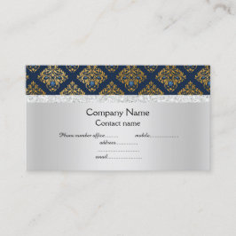 Elegantes Halbgottwerk Visitenkarte