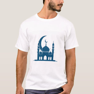 Elegantes Halbmond-Ramadan-T-Shirt T-Shirt
