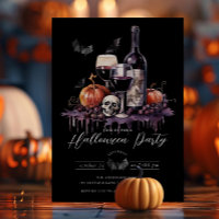 Elegantes Halloween-Cocktail-Party