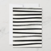 Elegantes Halloween Dinner Party Einladung (Rückseite)