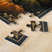 Elegantes Halloween-Spookschloss Puzzle (Seite)