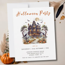 Elegantes Halloween Spukschloss