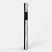 elegantes handgemaltes flüssiger Marmor-Design mit Case-Mate iPhone Hülle (Hinten/Rechts)