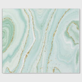 elegantes handgemaltes flüssiger Marmor-Design mit Geschenkpapier (Flach)