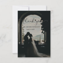 elegantes, handgeschriebenes Hochzeitsskript-Foto