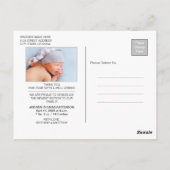 Elegantes handgeschriebenes Skript | 2 Foto Vielen Postkarte (Rückseite)