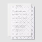 Elegantes handGezeichnet Überlagerungsschreiben fü Pergament Einladungen (Versetzt (Einladung))