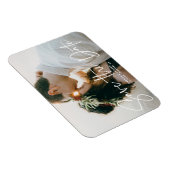 Elegantes handgezeichnetes Overlay-Foto Save the D Magnet (Rechte Seite)