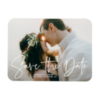 Elegantes handgezeichnetes Overlay-Foto Save the D