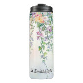 Elegantes Hanging-Floral-Arrangement Thermosbecher (Vorderseite)